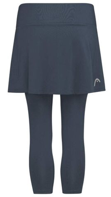 Теннисная юбка Head Club 3/4 Tights Skort - небесный