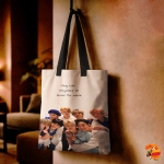 Сумка шоппер с принтом Stray Kids