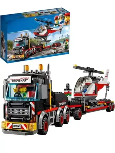 Конструктор Сити перевозчик вертолета 310 деталей 20872