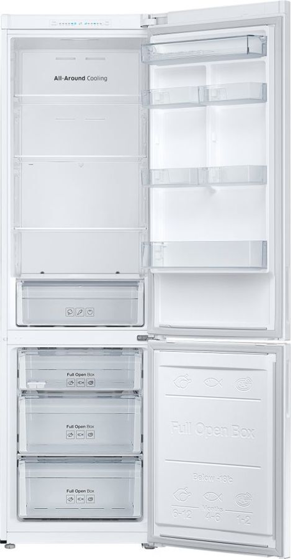 Холодильник Samsung RB37A50N0WW/WT