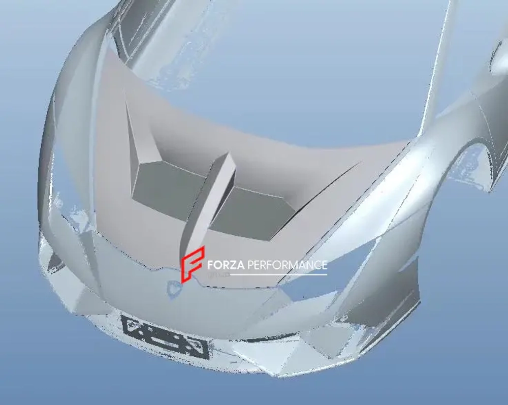 Обвес переделка для Lamborghini Huracan LP580 LP610 2014-2019 в Performante Рестайлинг Ламборгини Хуракан