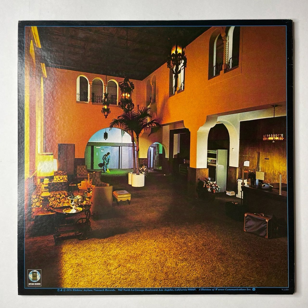 Винтажная виниловая пластинка LP Eagles Hotel California (Japan 1981) (Green Obi) ( Poster) New Kid In Town
