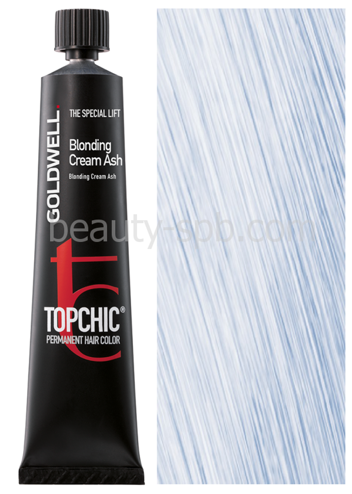 Goldwell Topchic BLOCR ASH пепельный крем для блондирования 60 мл