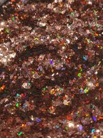 Хлопья - слюда Шоколадный голографик - 88809 - для литья изделий и творчества