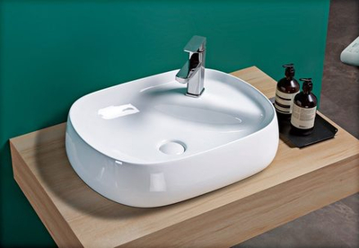 Раковина Gid N9048 59x46 см накладная