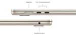 Ноутбук Apple MacBook Air 15 2024 / 16 Гб / SSD 256 Гб / macOS / MC9F4RU/A