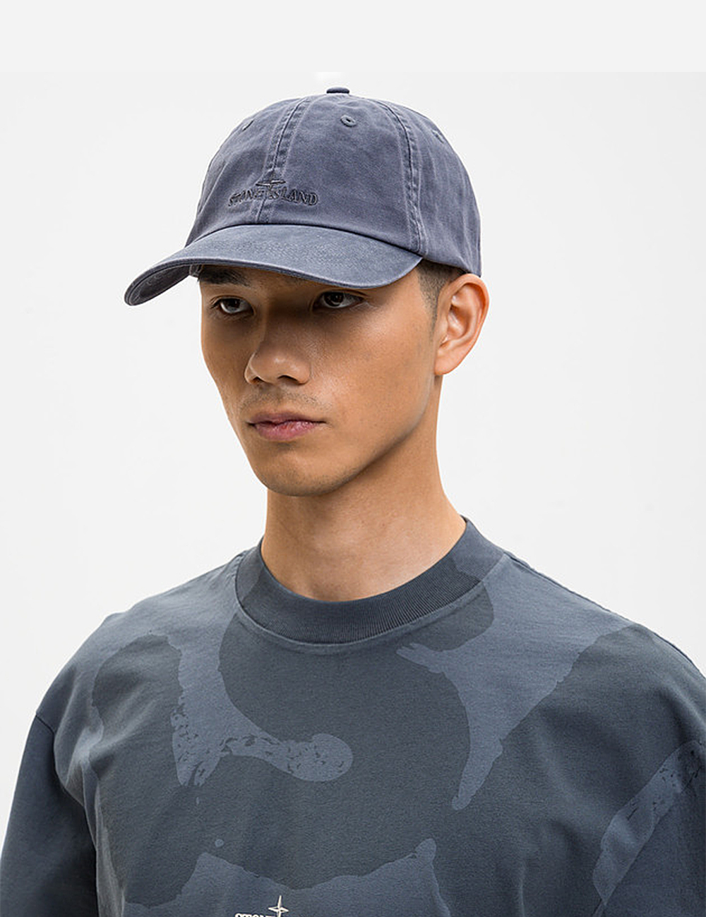 Бейсболка Stone Island "Blue Grey"