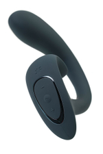 Темно-серый вибратор для G-стимуляции G for Goddess 1