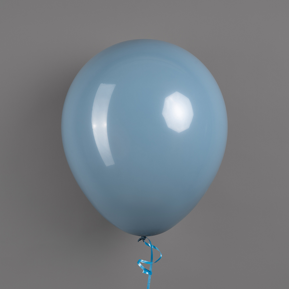 Шар 12" Голубой туман, пастель ретро шаринг