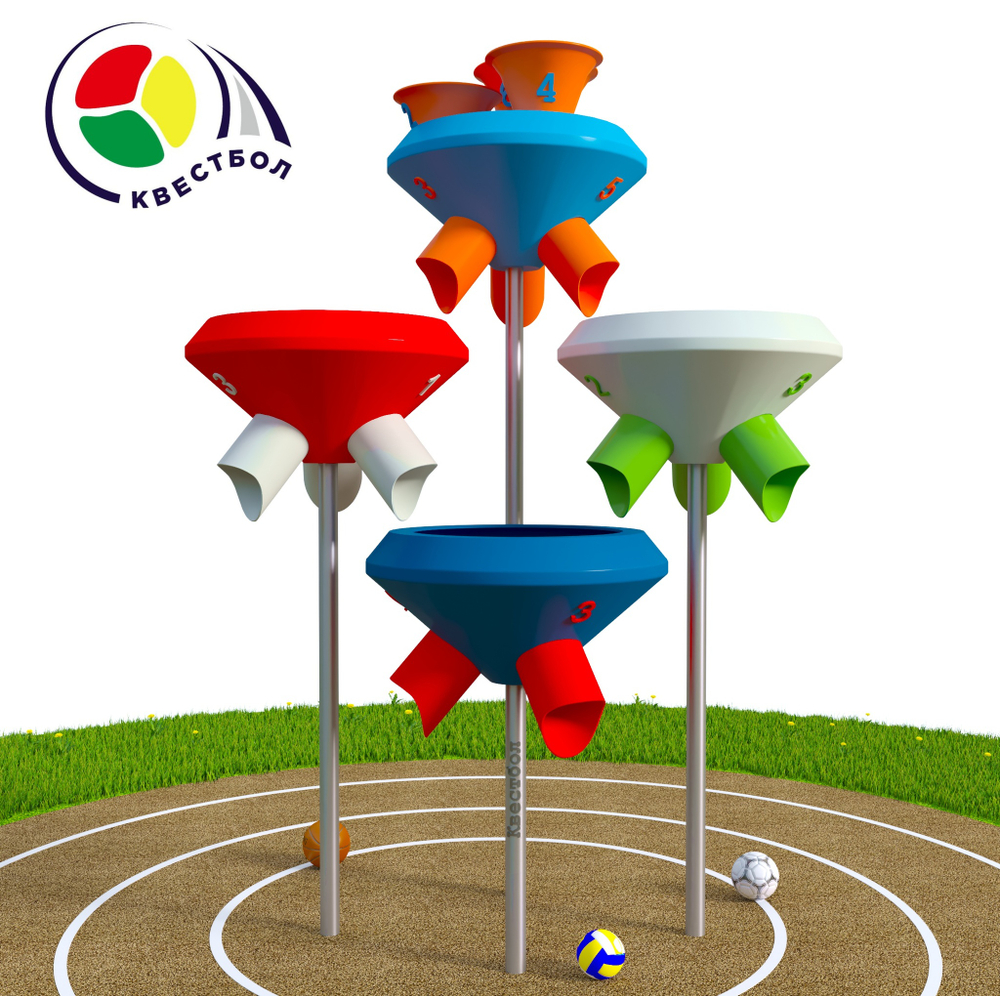 Модуль спортивный Квестбол Космическая тарелка