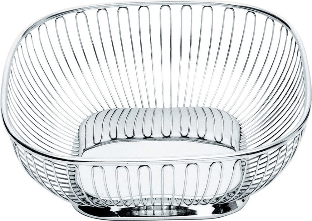 Салатник Alessi Kosz kwadratowy na owoce 845, нержавеющая сталь, 23 см