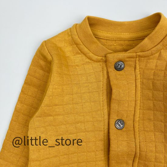 Комплект утепленный "Олененок" горчица