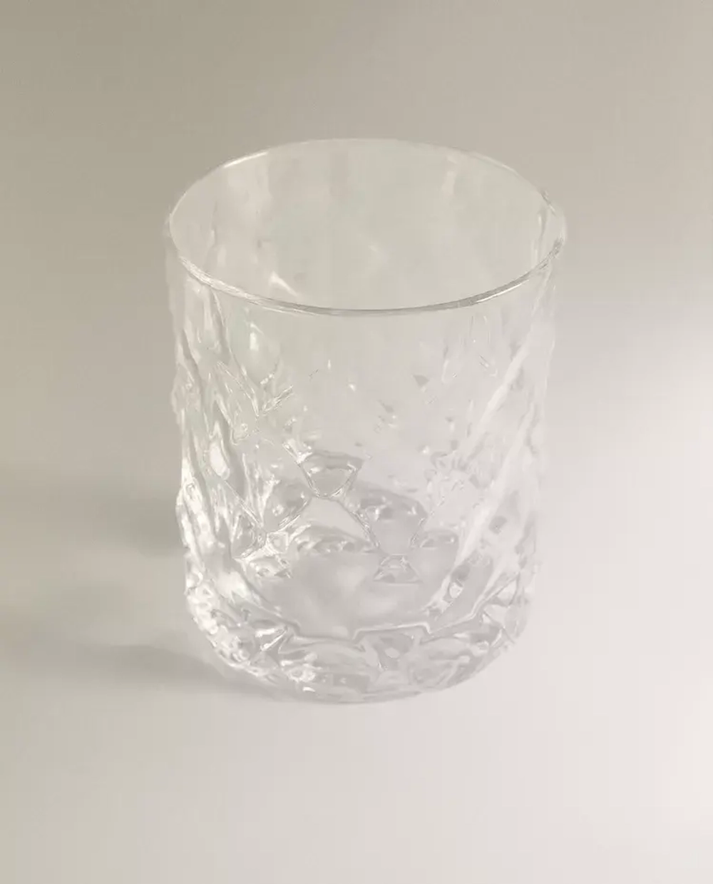 ZARA HOME ХРУСТАЛЬНЫЙ СТАКАН, ПРОЗРАЧНЫЙ