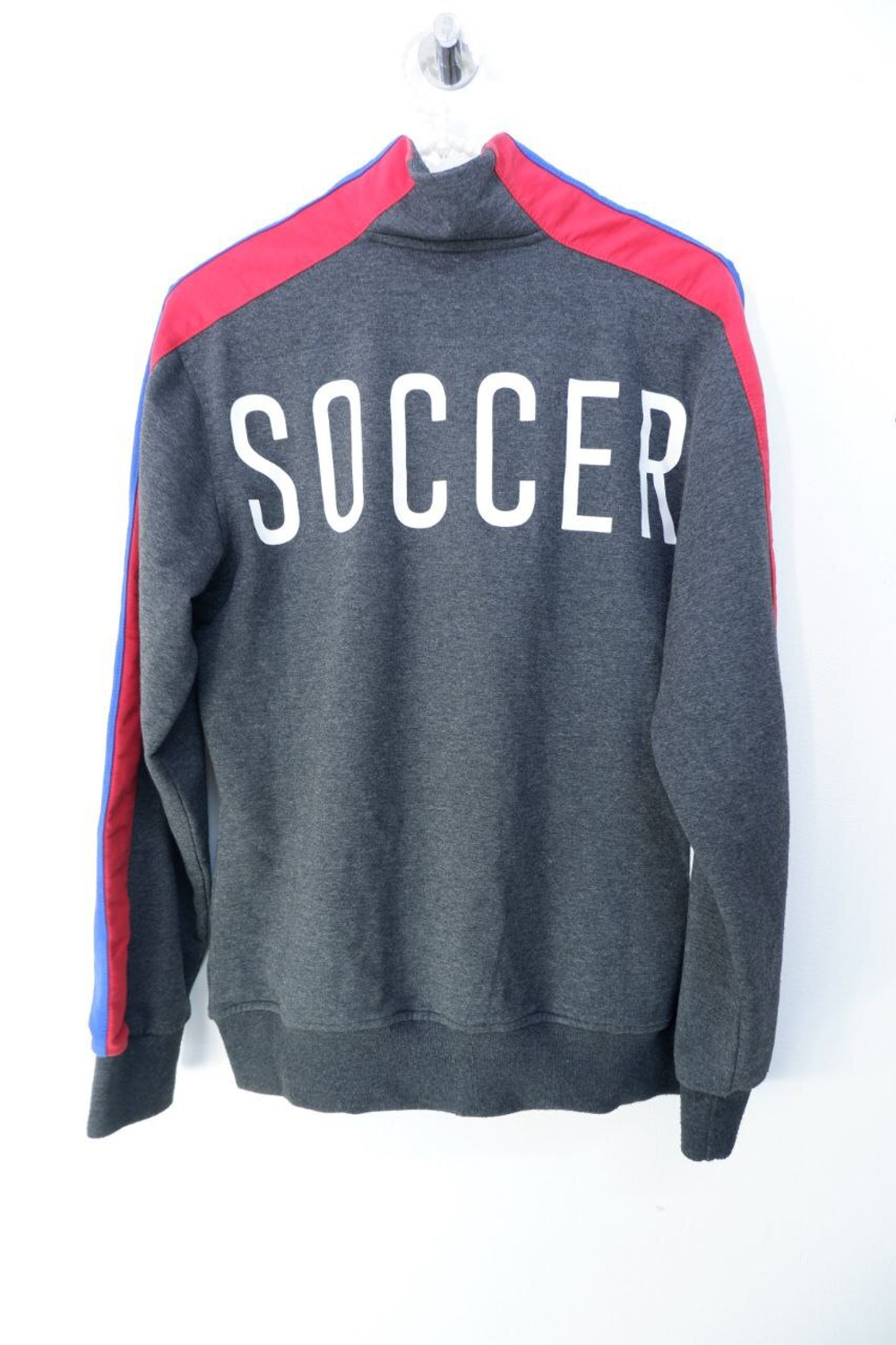 Джемпер Soccer с хлопком на молнии 48 размер