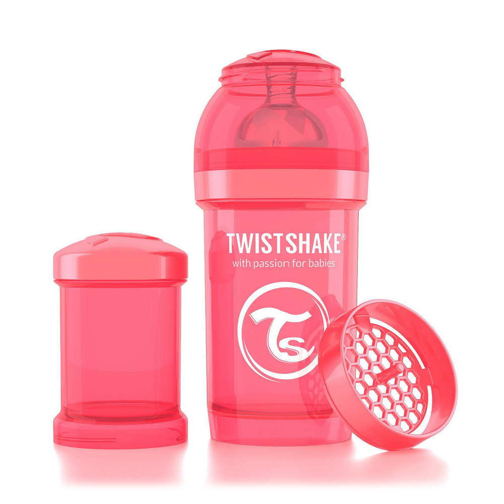Антиколиковая бутылочка Twistshake для кормления 180 мл.