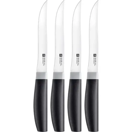 Zwilling Набор из 4 ножей для стейков Now S 12 см черный