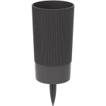 Ваза под срезку Версаль Д150мм, В280мм (с колышком)(графит)