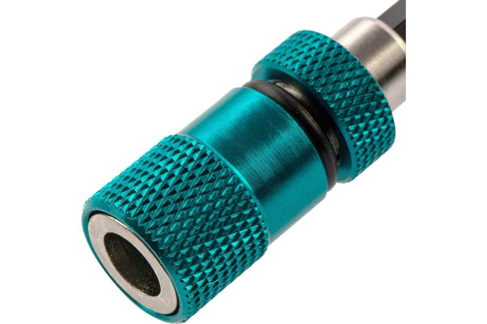 Адаптер для бит с ограничителем и двойным магнитом, 1/4"// Gross