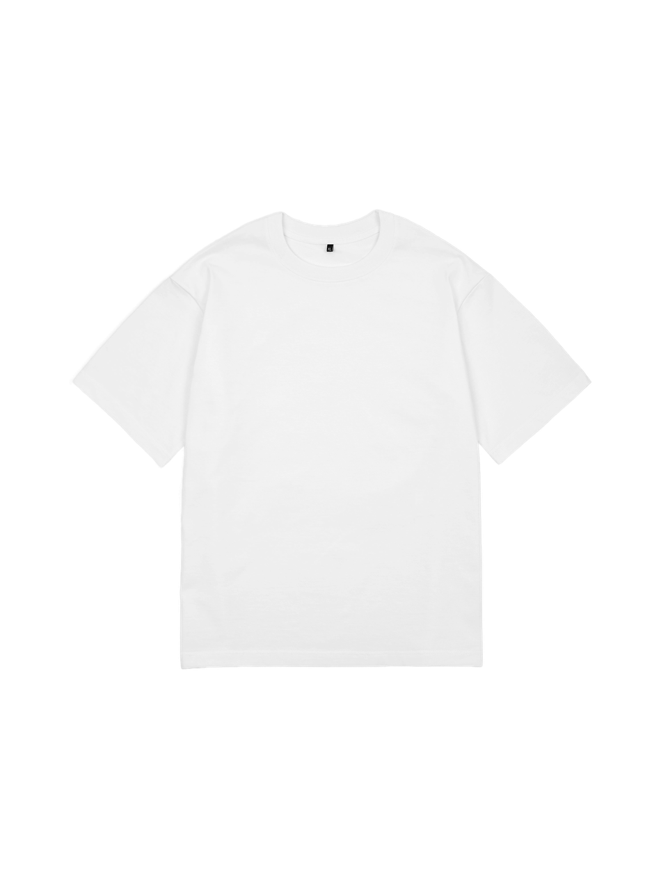 Футболка оверсайз (белый) 190 г