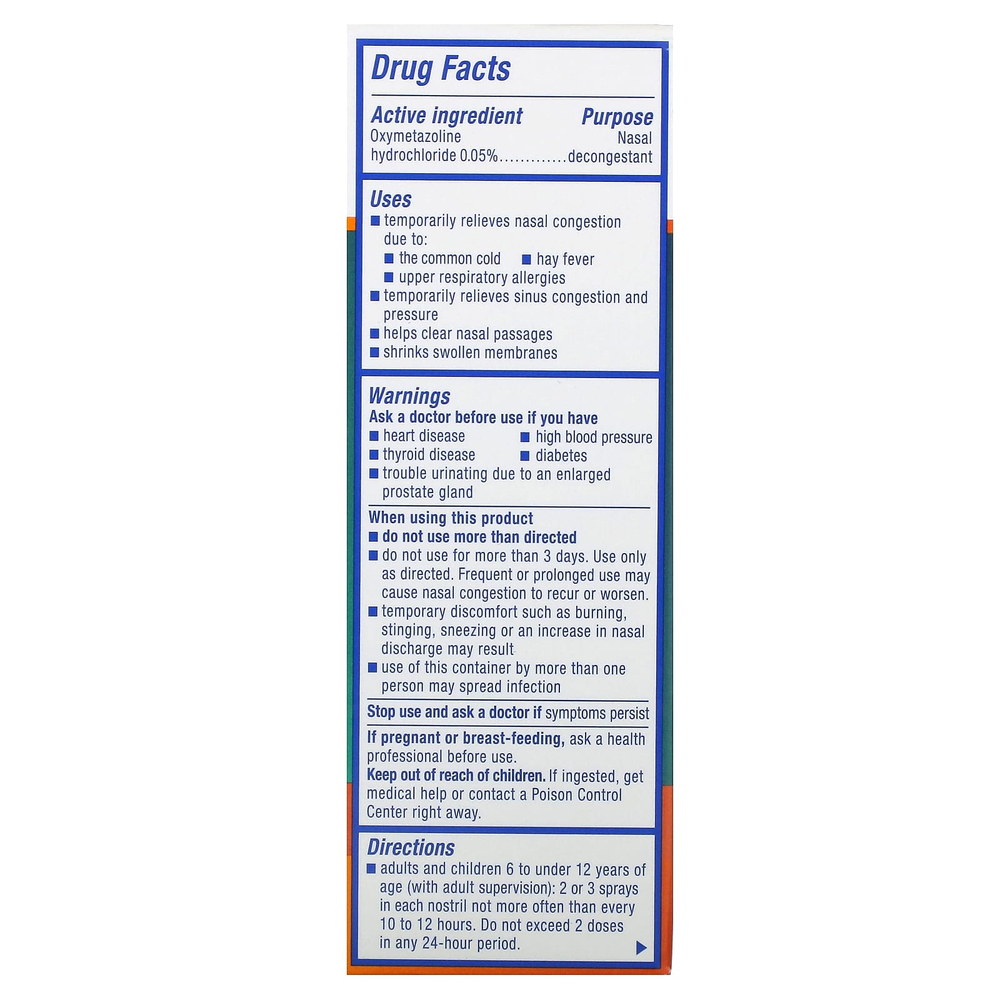 Zicam, Intense Sinus Relief, жидкий спрей для носа без капель, с охлаждающим ментолом и эвкалиптом, 15 мл (0,5 жидк. унц.)