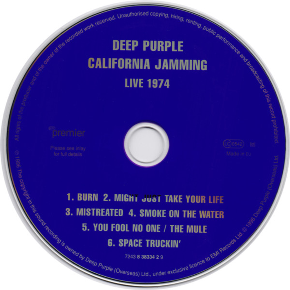 Deep Purple / California Jamming - Live 1974 (CD)