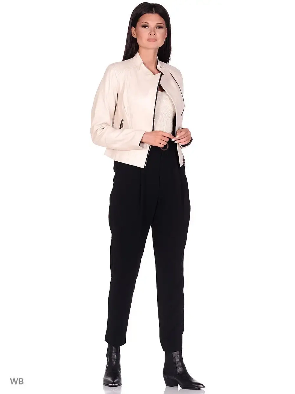 Косуха кожаная куртка женская Турция