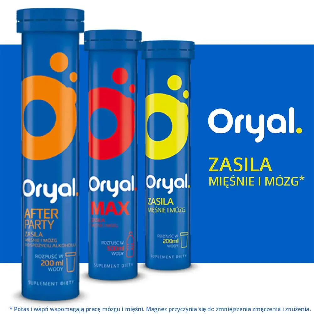Диетическая добавка Oryal Max, 15 шипучих таблеток