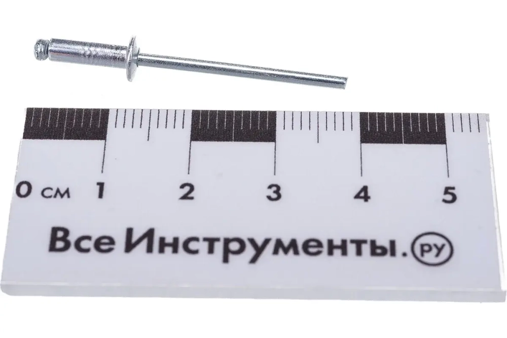 Заклепка вытяжная 3,2х10 ЦИНК алюминий упаковка 50 шт MODECO