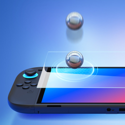 Защитное стекло на экран от Dux Ducis для приставки Nintendo Switch 2, серия HD Tempered Glass Screen Protector(в комплекте рамка для выравнивания)