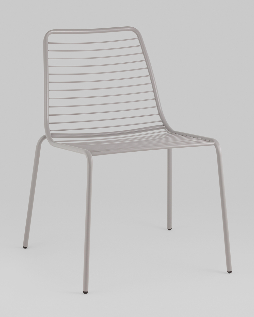 Стул Дели металл серый