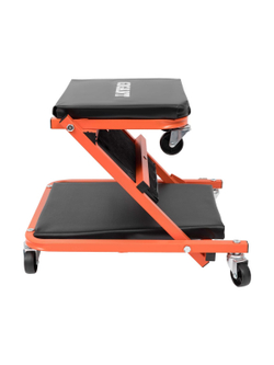 Подкатной стул-лежак трансформер Gigant на 6-ти колесах GTLC-6