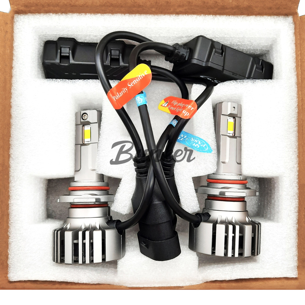 Светодиодные автомобильные LED лампы Sariti F7 HB3 (9005) - EMC 6000K 12V