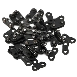 Rezer Вилка+ Планка Ремкомплект цепи 3/8"-1,3мм. 10 пар Соединительные звенья для ремонта цепи