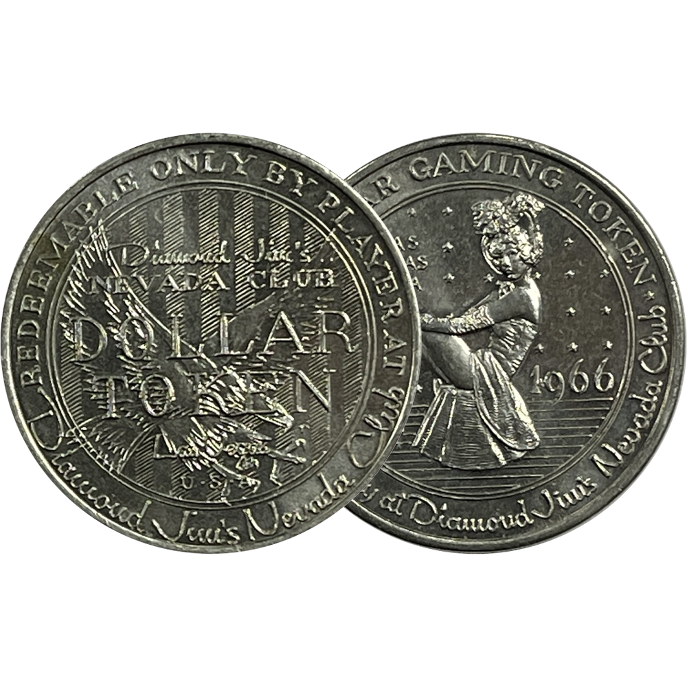 Diamond Jim’s Nevada Club $1 Token