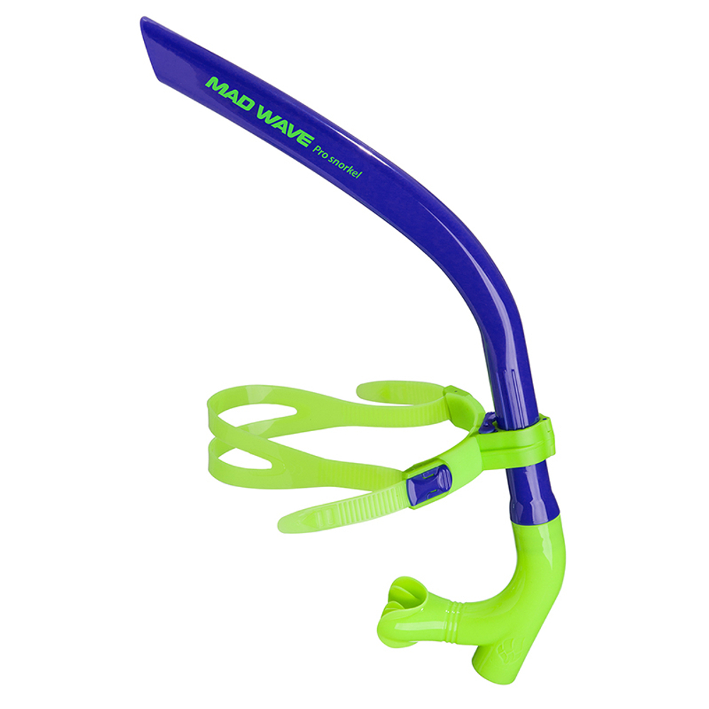 Трубка для плавания фронтальная Mad Wave Pro Snorkel