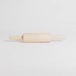 Деревянная скалка для раскатывания теста из сибирского кедра 40х6,5 см. RP5