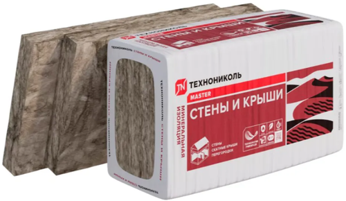 МинПлита Технониколь СВ 34PN (8шт/уп) 1000х610х50 (4,88м2/0,244м3) 22 кг/м3