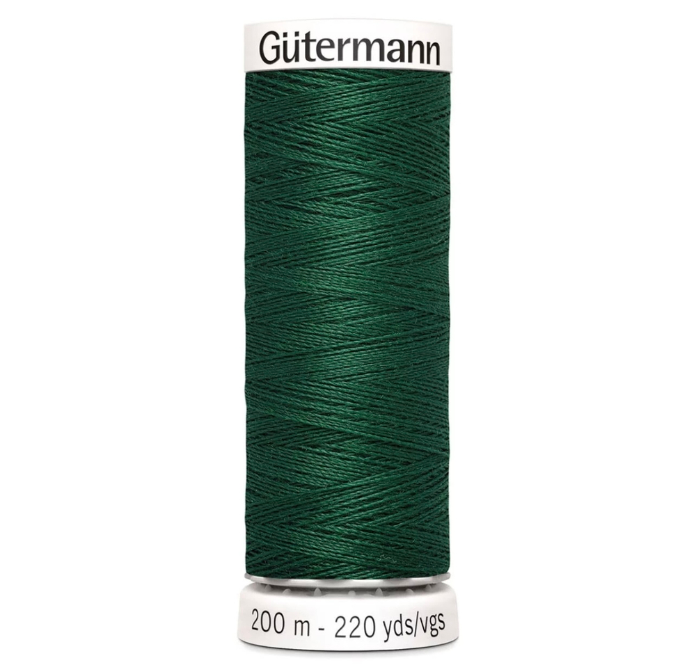 Нить Sew-All 200 м, Gutermann, 340 зеленый трилистник