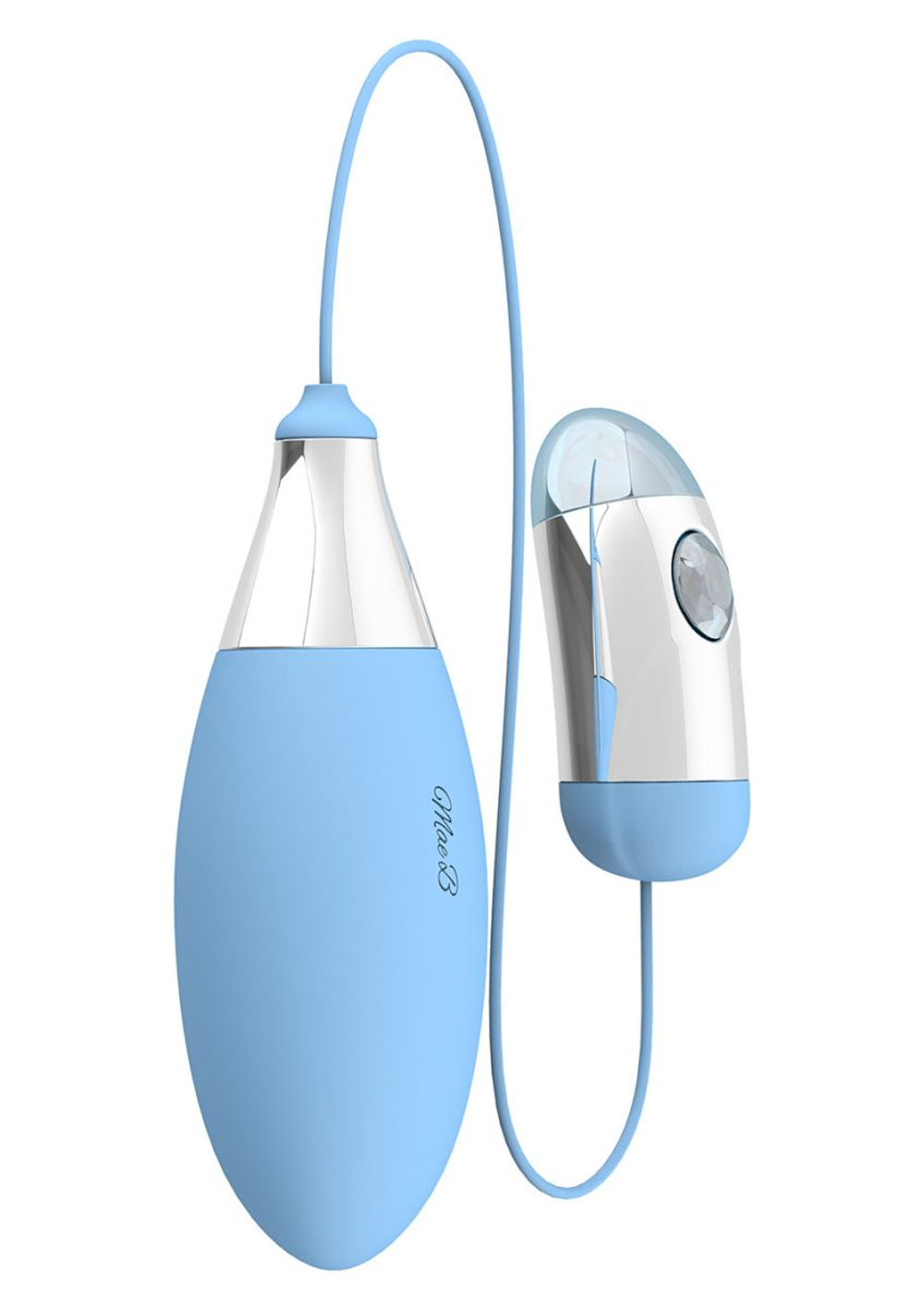 Голубой вибростимулятор Soft Touch Stimulator - 10 см. (Цвет: голубой)