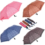 New Зонт женский автомат «Ultramarine - Романеско», микс 4 цвета, 8 спиц, d-108см, длина в слож. виде 28см