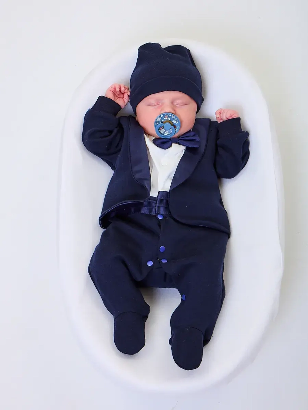 Конверт на выписку с костюмом летний