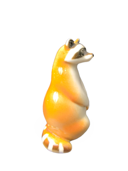 Фарфоровая статуэтка "Енот стоящий" ЛФЗ