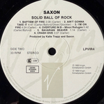 Saxon ‎– Solid Ball Of Rock (Европа 1990г.)