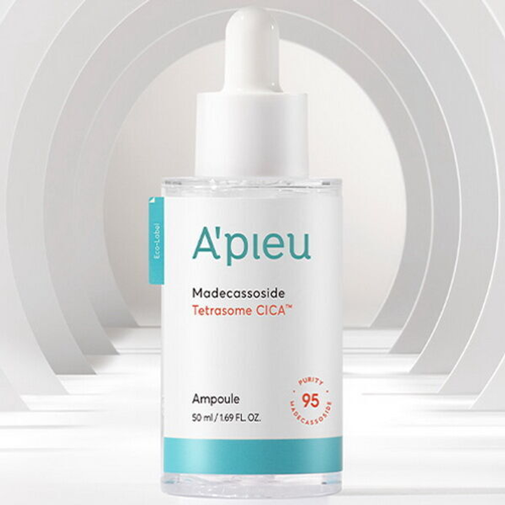 Успокаивающая сыворотка для лица A'Pieu Madecassoside Tetrasome Cica Ampoule, 30мл