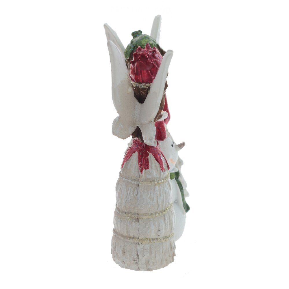 GAEM Фигурка декоративная "Феи и снеговик", L8 W3,5 H10 см