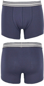 Набор из 3 темно-синих трусов-боксеров Darkzone (Размер: XXXL) (Цвет: темно-синий)