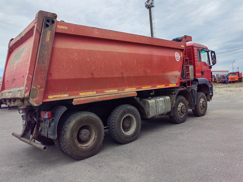 Бецема БЦМ-59 на шасси MAN TGS 8x8 Самосвал БЦМ-59 	(Дизельный, 12,4 л, 480 л.с., МТ)