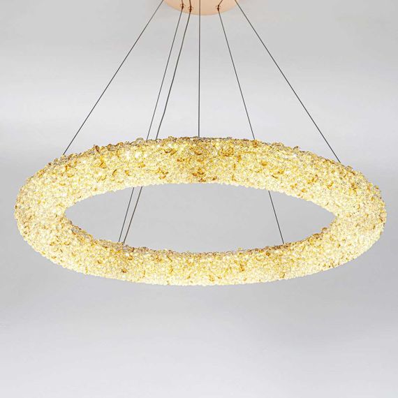 Подвесная светодиодная люстра Modelux Modestyle MS.6000.800 GD