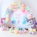 Шар (12"/30 см) Макарунс, Бабл-гам, пастель 100 шт.