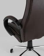 Кресло руководителя TopChairs Atlant коричневое